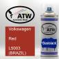 Preview: Volkswagen, Red, L5003 (BRAZIL): 400ml Sprühdose, von ATW Autoteile West.